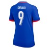 Maillot de Supporter France Giroud 9 Domicile Euro 2024 Pour Femme